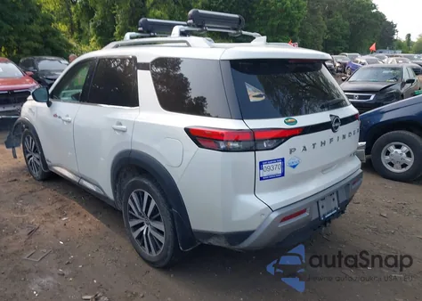 2022 Nissan Pathfinder Platinum 4Wd из США, поврежденный, VIN 5N1DR3DK7NC219348